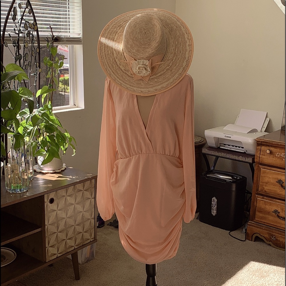 Chiffon fabric dresses Size 10 NWT - Picture 9 of 11